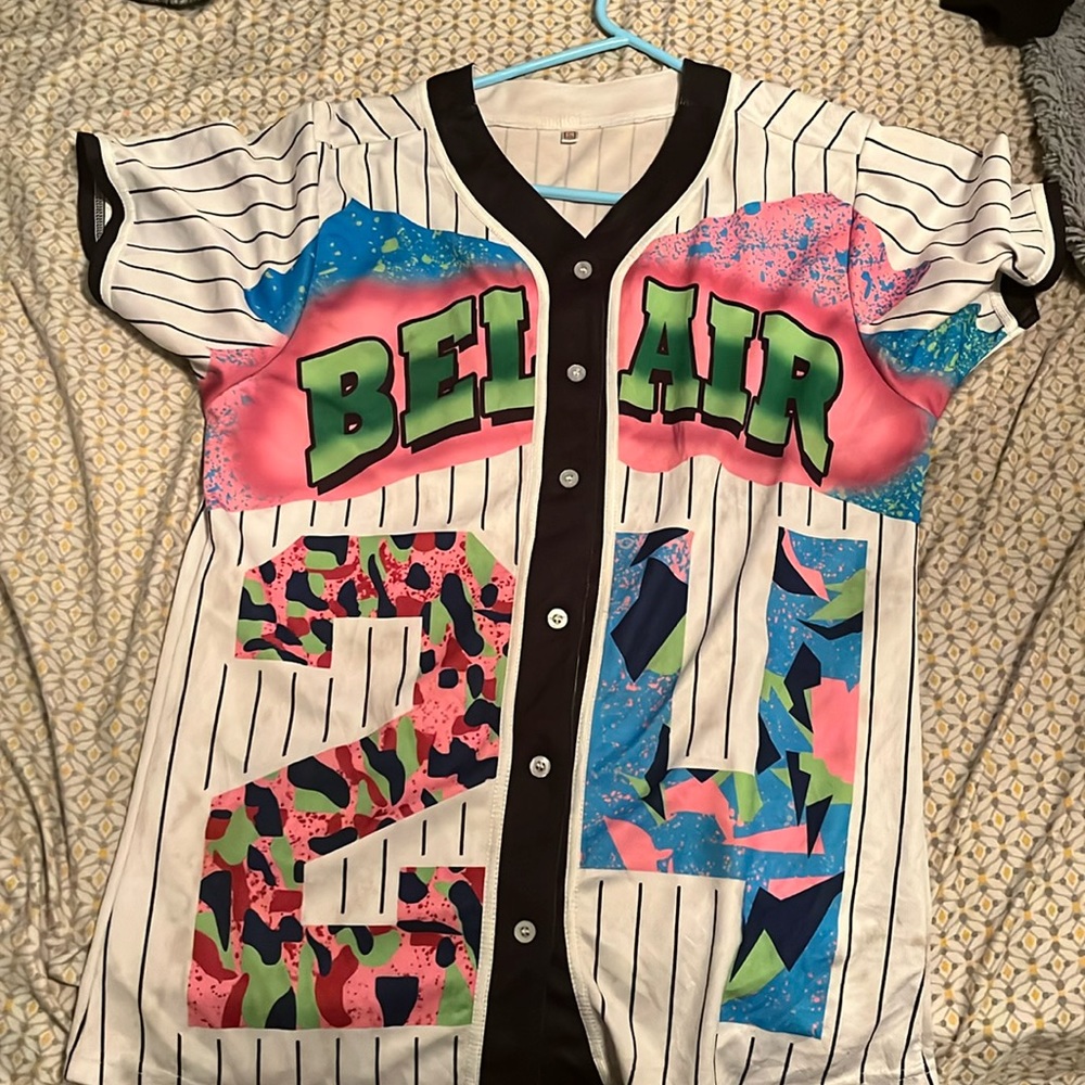 Cute fresh prince of bel air baseball jersey